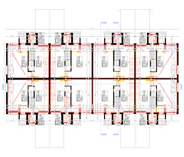 Meilihaus, Feldbreite Emmenbrücke Luzern.  Stoffel Schneider Architekten AG.  Grundriss Erdgeschoss mit der neu platzierten und eingebauten Küchenzeile.