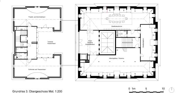 **Umbau Postgebäude zu Stadthaus Romanshorn TG** Das alte Postgebäude an der Hafenfront von Romanshorn soll in ein Stadthaus umgebaut werden.