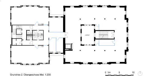 **Umbau Postgebäude zu Stadthaus Romanshorn TG** Das alte Postgebäude an der Hafenfront von Romanshorn soll in ein Stadthaus umgebaut werden.